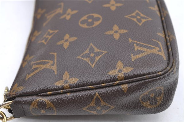 Authentic Louis Vuitton Monogram Pochette Accessoires Pouch M51980 LV H9657