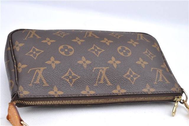 Authentic Louis Vuitton Monogram Pochette Accessoires Pouch M51980 LV H9657