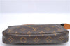 Authentic Louis Vuitton Monogram Pochette Accessoires Pouch M51980 LV H9657