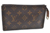 Authentic Louis Vuitton Monogram Pouch For Bucket PM LV H9660