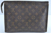 Auth Louis Vuitton Monogram Poche Toilette 26 Cosmetics Pouch Old Model LV H9664