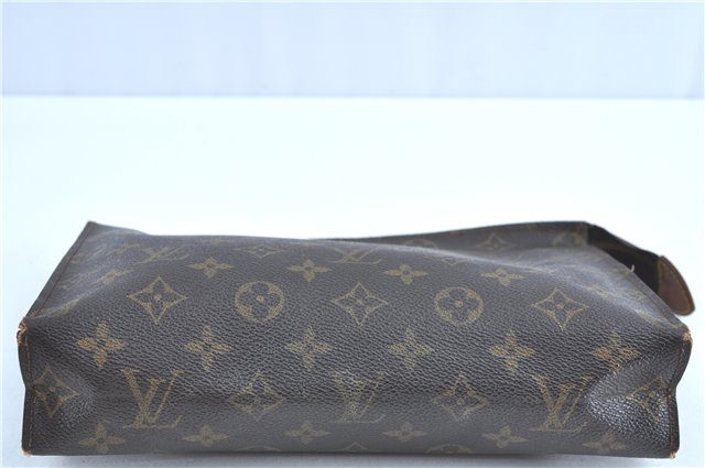 Auth Louis Vuitton Monogram Poche Toilette 26 Cosmetics Pouch Old Model LV H9664