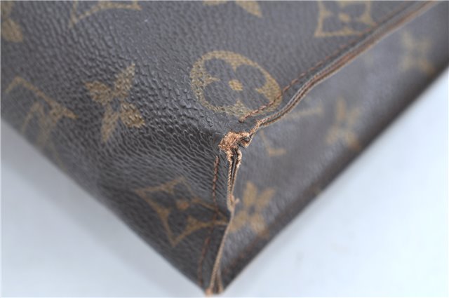 Auth Louis Vuitton Monogram Poche Toilette 26 Cosmetics Pouch Old Model LV H9664