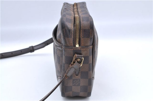 Authentic Louis Vuitton Damier Trocadero 27 Shoulder Cross Bag N48085 LV H9667