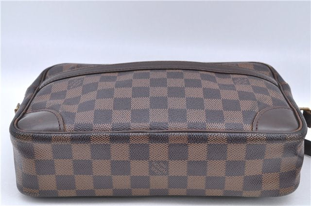 Authentic Louis Vuitton Damier Trocadero 27 Shoulder Cross Bag N48085 LV H9667