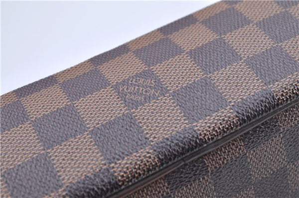 Authentic Louis Vuitton Damier Trocadero 27 Shoulder Cross Bag N48085 LV H9667