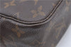 Auth Louis Vuitton Monogram Trousse Toilette 23 Clutch Hand Bag M47524 LV H9670