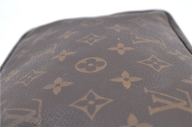 Auth Louis Vuitton Monogram Trousse Toilette 23 Clutch Hand Bag M47524 LV H9670