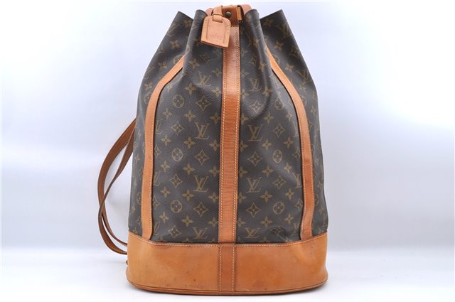 Authentic Louis Vuitton Monogram Randonnee GM Shoulder Bag M42244 LV H9671