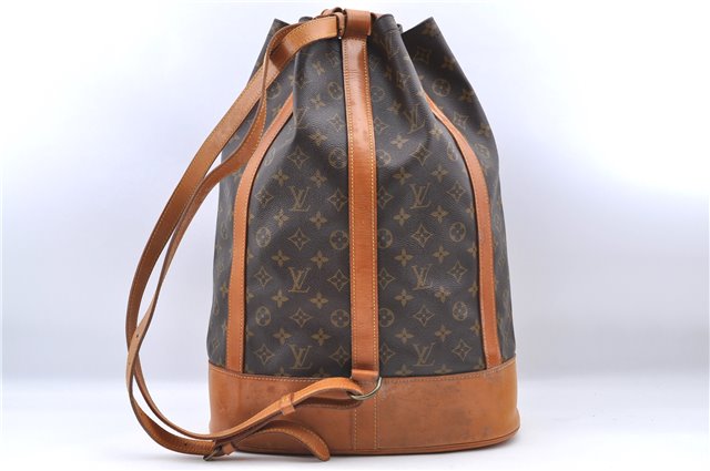 Authentic Louis Vuitton Monogram Randonnee GM Shoulder Bag M42244 LV H9671