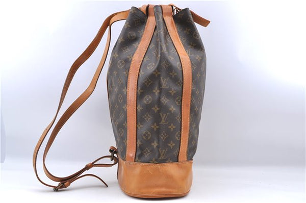 Authentic Louis Vuitton Monogram Randonnee GM Shoulder Bag M42244 LV H9671