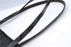 Authentic FENDI Zucca Shoulder Tote Bag Nylon Leather Black H9673