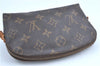 Authentic Louis Vuitton Monogram Pochette Cosmetic Pouch M47515 LV H9680