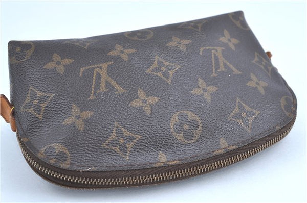 Authentic Louis Vuitton Monogram Pochette Cosmetic Pouch M47515 LV H9680