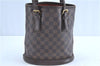 Authentic Louis Vuitton Damier Marais Bucket Shoulder Bag N42240 LV H9683