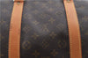 Auth Louis Vuitton Monogram Keepall Bandouliere 55 Boston Bag M41414 LV H9687