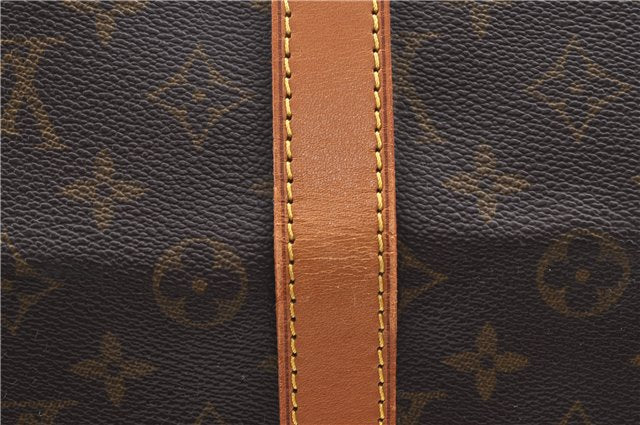 Auth Louis Vuitton Monogram Keepall Bandouliere 55 Boston Bag M41414 LV H9687