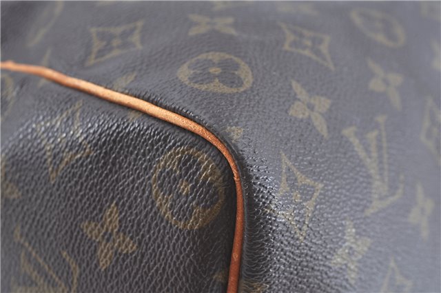 Authentic Louis Vuitton Monogram Speedy 35 Hand Bag M41524 LV H9689