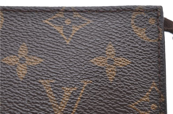 Authentic Louis Vuitton Monogram Pouch For Bucket PM LV H9690