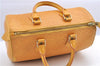 Authentic Louis Vuitton Epi Speedy 25 Hand Bag Yellow M43019 LV H9691