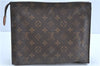 Auth Louis Vuitton Monogram Poche Toilette 26 Cosmetics Pouch M47542 LV H9693