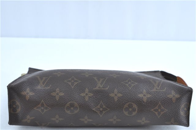 Auth Louis Vuitton Monogram Poche Toilette 26 Cosmetics Pouch M47542 LV H9693
