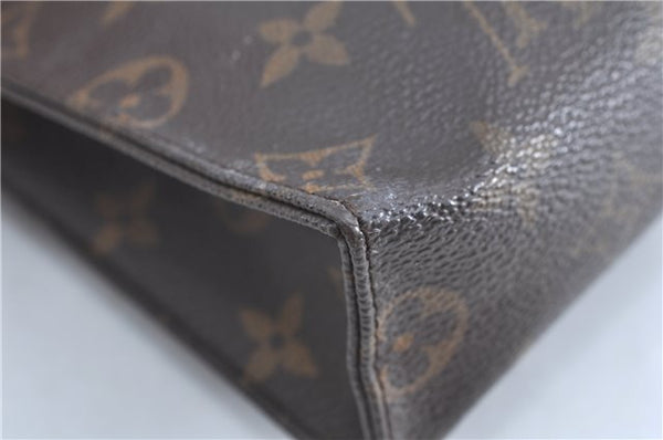 Auth Louis Vuitton Monogram Poche Toilette 26 Cosmetics Pouch M47542 LV H9693