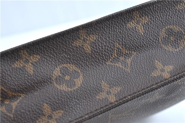 Auth Louis Vuitton Monogram Poche Toilette 26 Cosmetics Pouch M47542 LV H9693