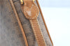 Authentic GUCCI Micro GG PVC Leather Shoulder Cross Body Bag Brown H9697