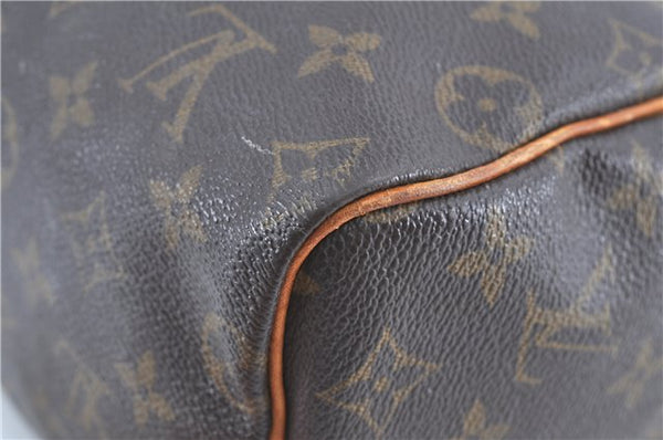 Authentic Louis Vuitton Monogram Speedy 25 Hand Bag M41528 LV H9701