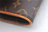 Authentic Louis Vuitton Monogram Pochette Twin GM Shoulder Bag M51852 LV H9707