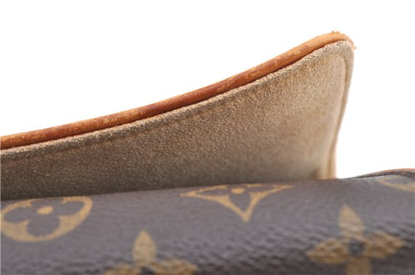 Authentic Louis Vuitton Monogram Pochette Twin GM Shoulder Bag M51852 LV H9707