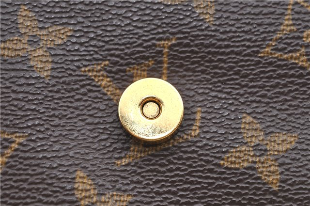 Authentic Louis Vuitton Monogram Pochette Twin GM Shoulder Bag M51852 LV H9707