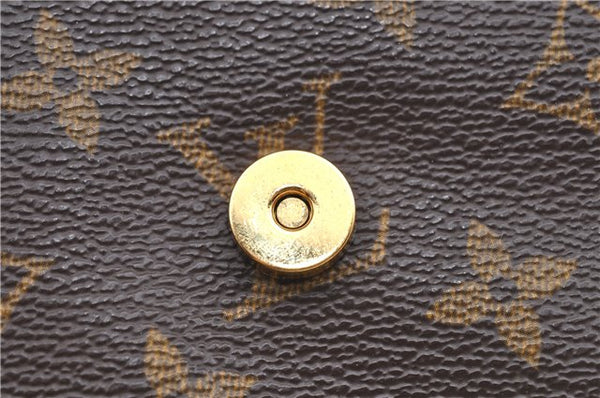 Authentic Louis Vuitton Monogram Pochette Twin GM Shoulder Bag M51852 LV H9707