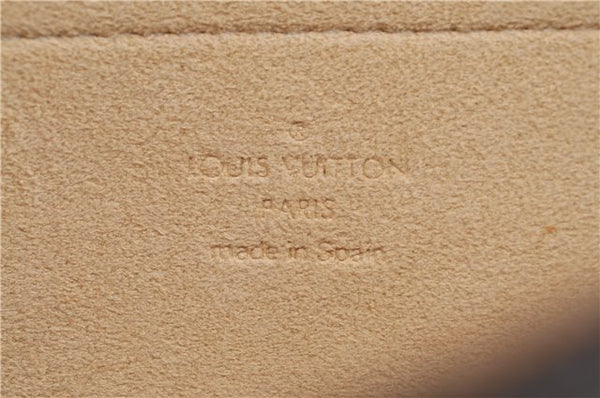 Authentic Louis Vuitton Monogram Pochette Twin GM Shoulder Bag M51852 LV H9707