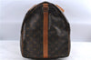 Auth Louis Vuitton Monogram Keepall Bandouliere 60 Boston Bag M41412 LV H9708