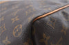 Auth Louis Vuitton Monogram Keepall Bandouliere 60 Boston Bag M41412 LV H9708