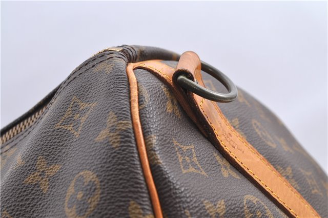 Auth Louis Vuitton Monogram Keepall Bandouliere 60 Boston Bag M41412 LV H9708