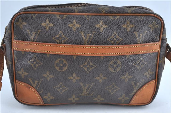 Auth Louis Vuitton Monogram Trocadero 23 Shoulder Cross Body Bag M51276 LV H9710