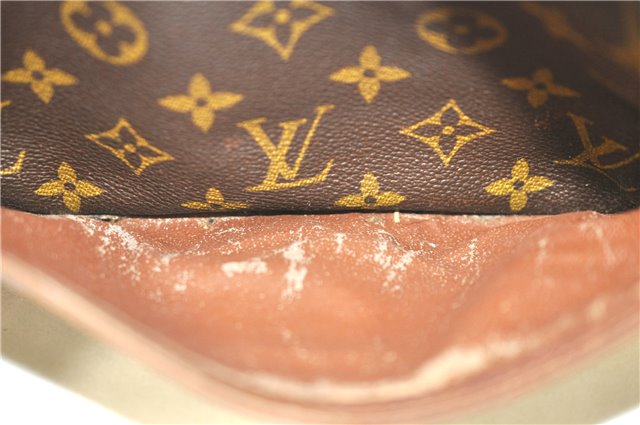 Auth Louis Vuitton Monogram Trocadero 23 Shoulder Cross Body Bag M51276 LV H9710