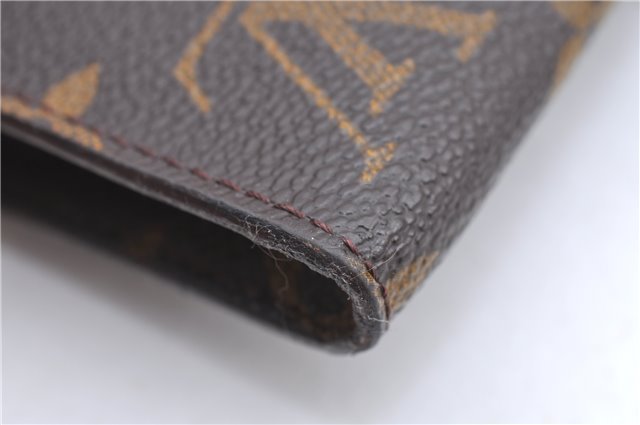 Authentic Louis Vuitton Monogram Pouch For Bucket GM LV Junk H9711