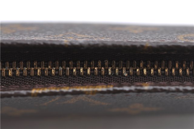 Authentic Louis Vuitton Monogram Pouch For Bucket GM LV Junk H9711