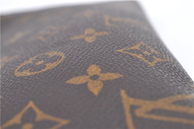 Authentic Louis Vuitton Monogram Pouch For Bucket GM LV Junk H9711