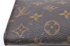 Authentic Louis Vuitton Monogram Pouch For Bucket GM LV Junk H9711