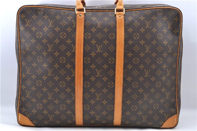 Authentic Louis Vuitton Monogram Sirius 55 Travel Hand Bag M41404 LV H9714