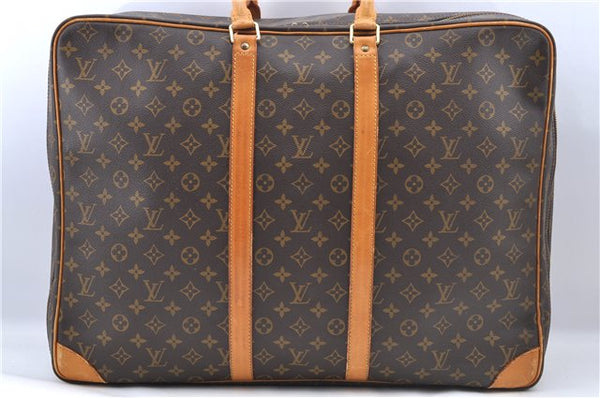 Authentic Louis Vuitton Monogram Sirius 55 Travel Hand Bag M41404 LV H9714