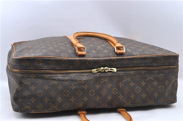 Authentic Louis Vuitton Monogram Sirius 55 Travel Hand Bag M41404 LV H9714