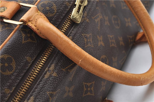 Authentic Louis Vuitton Monogram Sirius 55 Travel Hand Bag M41404 LV H9714