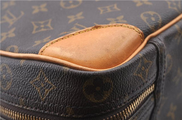 Authentic Louis Vuitton Monogram Sirius 55 Travel Hand Bag M41404 LV H9714