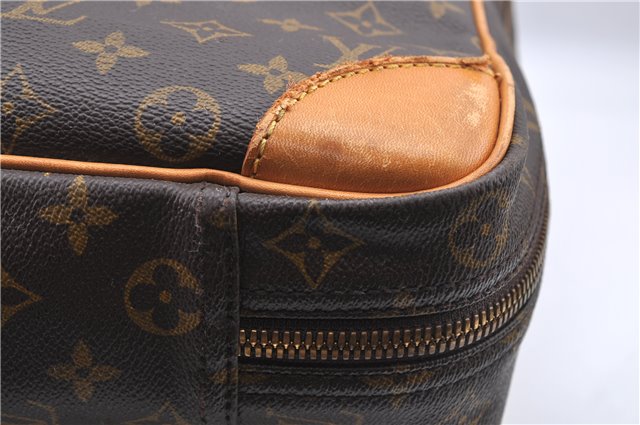 Authentic Louis Vuitton Monogram Sirius 55 Travel Hand Bag M41404 LV H9714